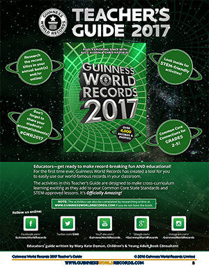 Guinness World Records Teacher Guide cover